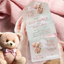 Search for pink and teal baby shower invitations Mother to be
