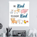 Search for be kind to animals posters Animal lover