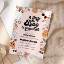 Search for little boo baby shower invitations Retro