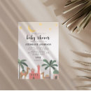 Search for tree baby shower invitations Palm trees