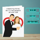 Search for bride groom dancing postcards Engagement