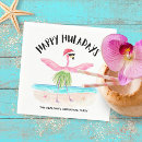 Search for christmas flamingo napkins Beach
