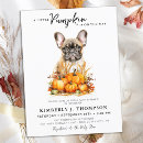 Search for french bulldog baby shower invitations For her