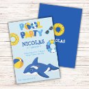 Search for inflatable invitations Pool party
