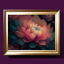 Search for orange and teal art Flowers
