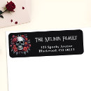 Search for dia de los muertos return address labels Halloween