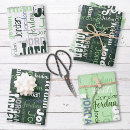 Search for green and white wrapping paper Modern