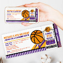 Search for basketball invitations Ticket