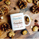 Search for giving thanks mugs Typography