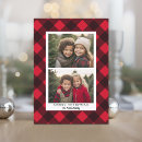 Search for red buffalo plaid christmas cards Farmhouse