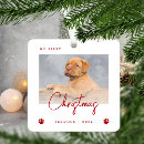 Search for puppys 1st christmas tree decorations Red