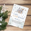 Search for snowflake thank you cards Winter