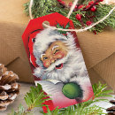 Search for santa claus gift tags Red and white