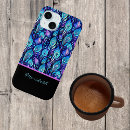 Search for feathers iphone cases Blue
