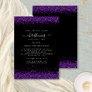 Search for purple christmas invitations Elegant