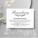 Search for death anniversary celebration invitations Elegant