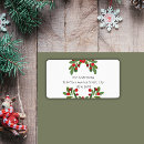 Search for mistletoe return address labels Classic