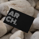 Search for architect business cards Interiors