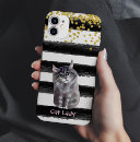 Search for cat adorable iphone cases Black and white