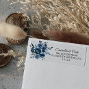 Search for navy and yellow return address labels Bride