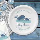 Search for whale paper plates Under the sea
