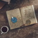 Search for blue triangle key rings For her