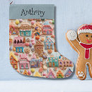 Search for gingerbread christmas stockings Festive