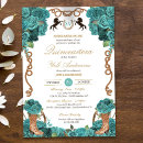 Search for turquoise quinceanera invitations Roses