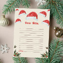Search for santa note cards Winter