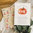 Search for turning 5x7 invitations our little pumpkin