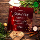 Search for design square christmas invitations Gold