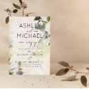 Search for marsala engagement party invitations Floral