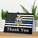 Search for department cards Thin blue line