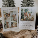 Search for multi photo christmas cards Black and white