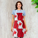 Search for maple leaf aprons Flag