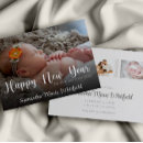 Search for new years birth announcement cards Newborn