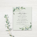 Search for greenery evening wedding invitations Botanical garden