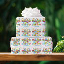 Search for circus wrapping paper Happy birthday