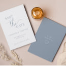 Search for dusty blue wedding save the dates Couple