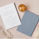 Search for dusty blue wedding invitations Stylish