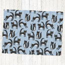 Search for black and white cat blankets Cute