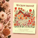 Search for we have moved postcards Modern