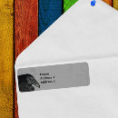 Search for crow return address labels Spooky