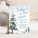Search for blue winter wonderland invitations Snow