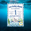 Search for beach 1st birthday invitations Ocean