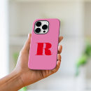 Search for red bold phone cases Initials