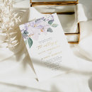 Search for lilac and gold wedding invitations Botanical
