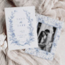 Search for dusty blue save the dates Traditional