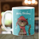 Search for cute cartoon cat mugs Funny