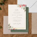 Search for rustic christmas wedding invitations Watercolor